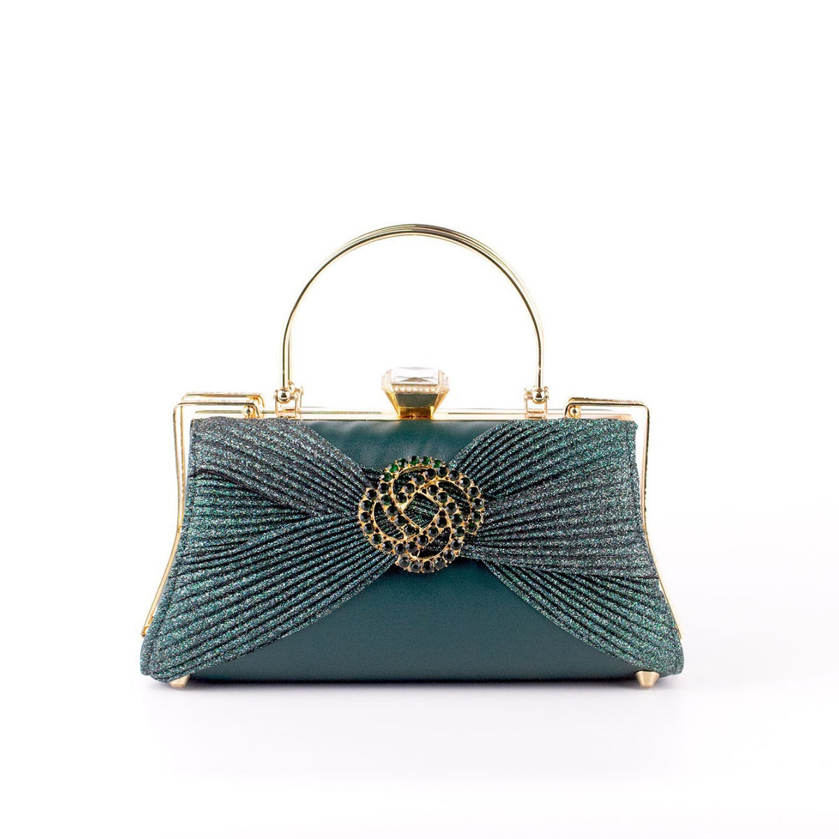 Lustrella Rhinestone Clutch