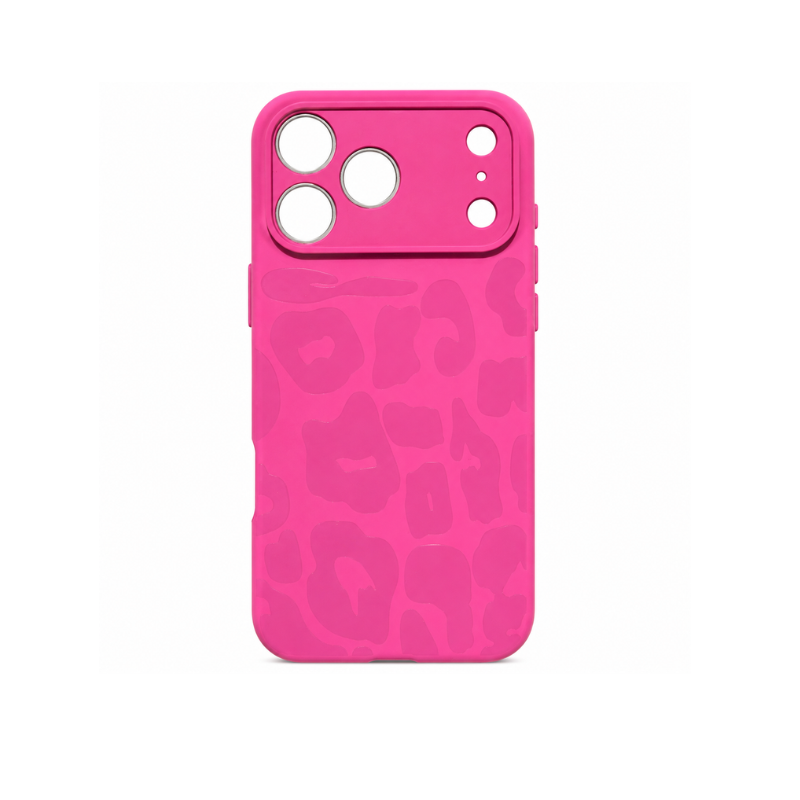 LuxePaw Silicone Leopard Magnetic iPhone Case