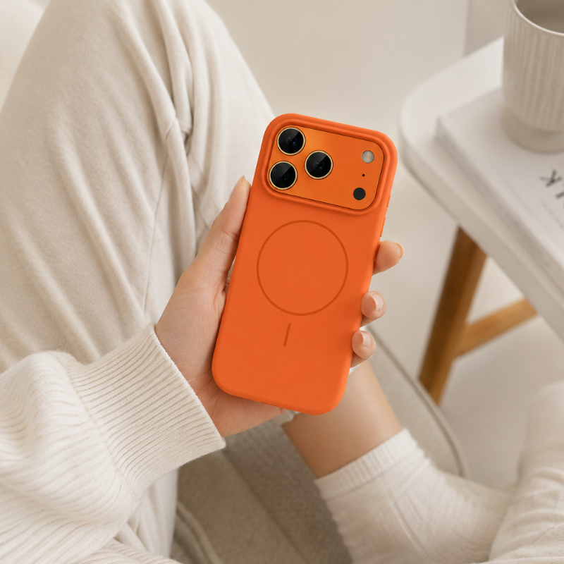 Soft-Touch Anti-Fall Phone Case