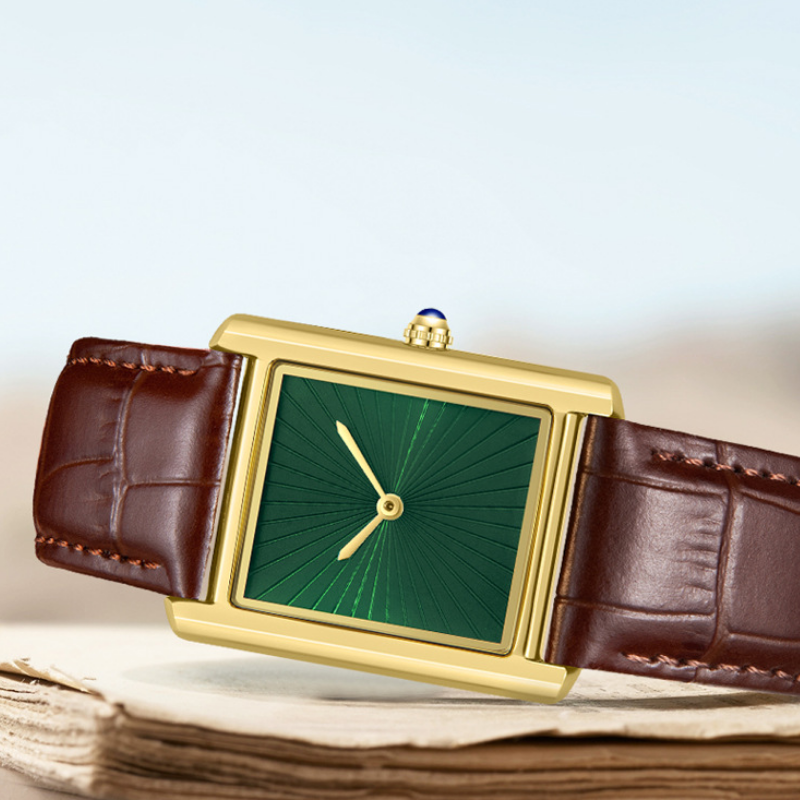Sunray Square Watch