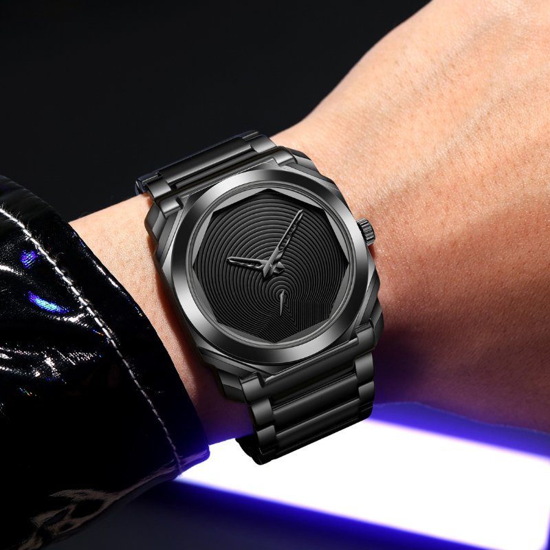 Wormhole Steel Watch