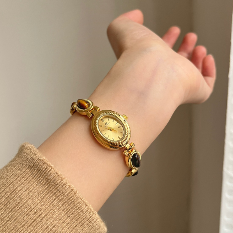 Gem Link Bracelet Watch