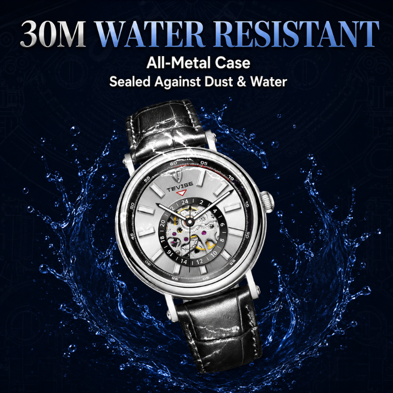 Midnight Skeleton Automatic Men’s Watch