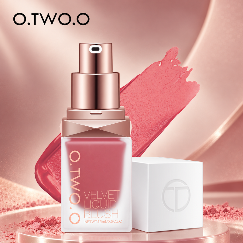 VelvetFlush Silky Liquid Blush