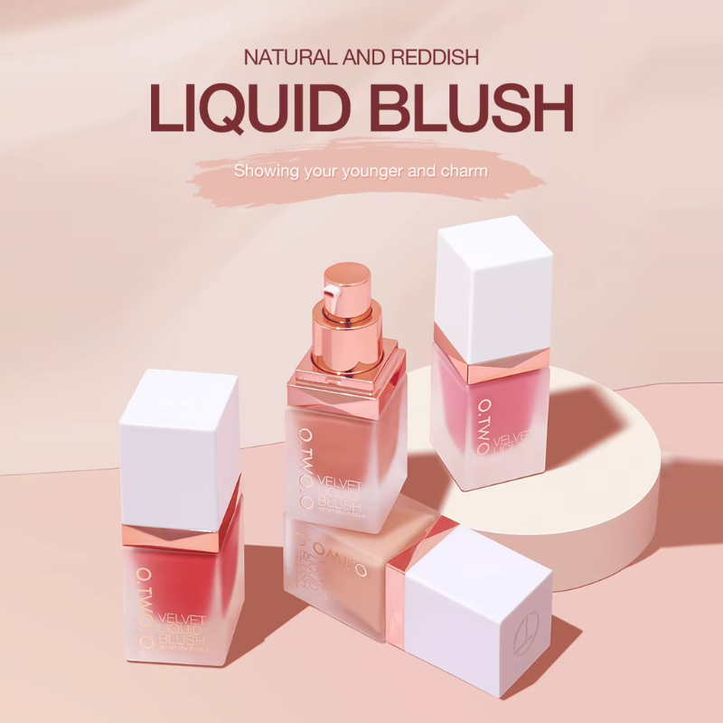 VelvetFlush Silky Liquid Blush