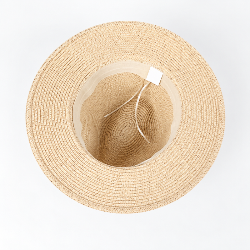 Classic Woven Fedora Straw Hat