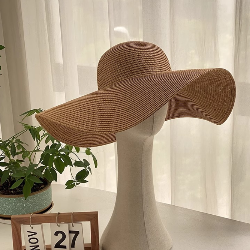 Coastal Breeze Rollable Straw Sun Hat