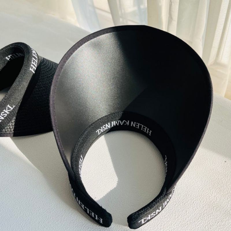 Solara Woven Open-Visor Sun Hat