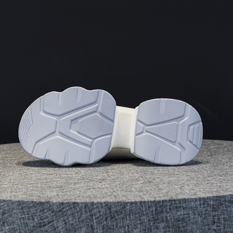 Retro Colorblock Women's Shoes