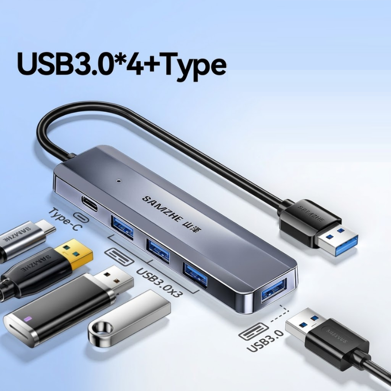 Sync Port USB 3.0 Type-C Hub