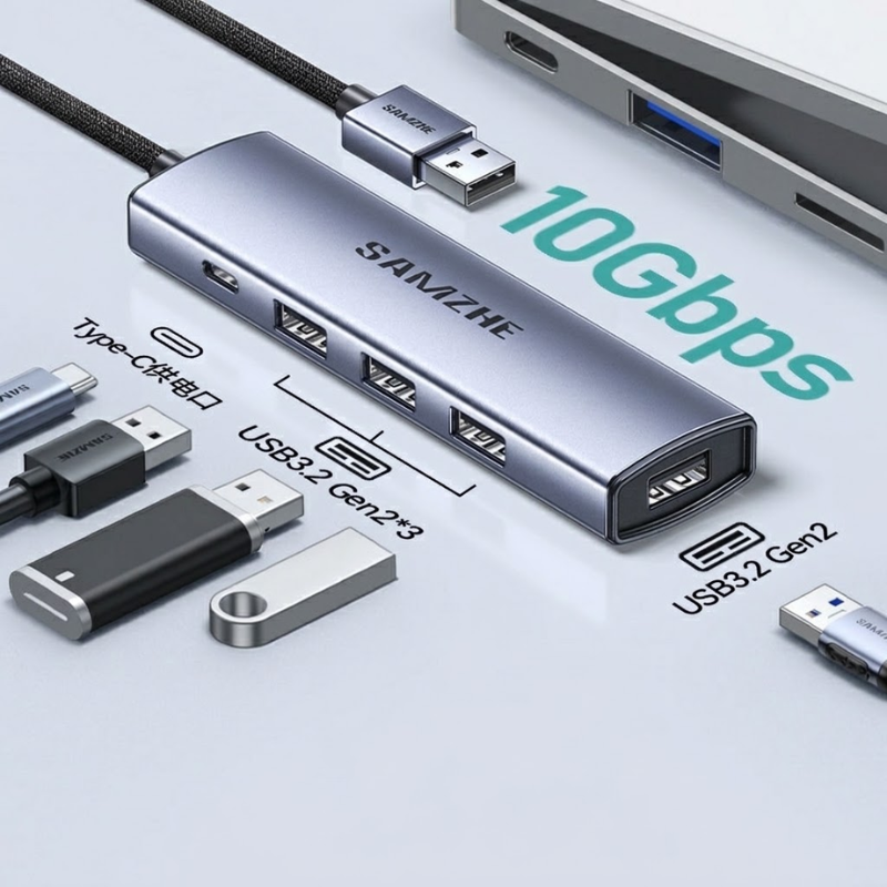 Sync Port USB 3.0 Type-C Hub
