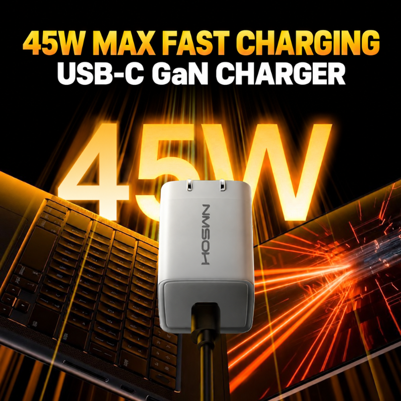 45W Single-Port GaN Fast Charger