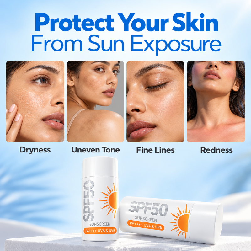 FreshGlow UV Shield Sunscreen Spray