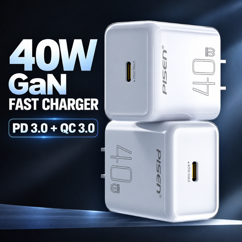 40W GaN PD Fast Charging Adapter