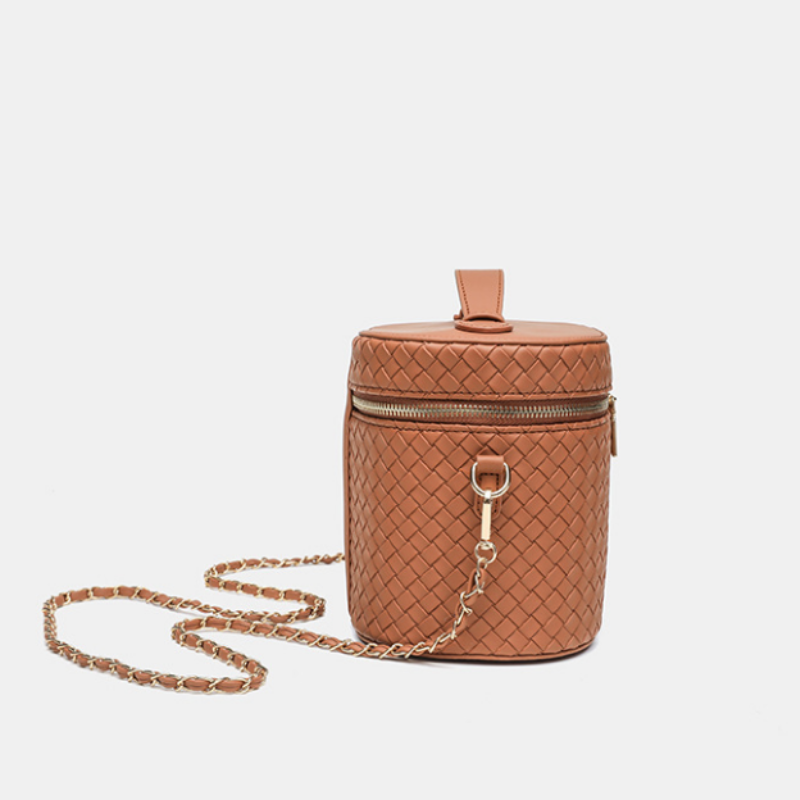 Luxe Woven Vanity Cosmetic Bag