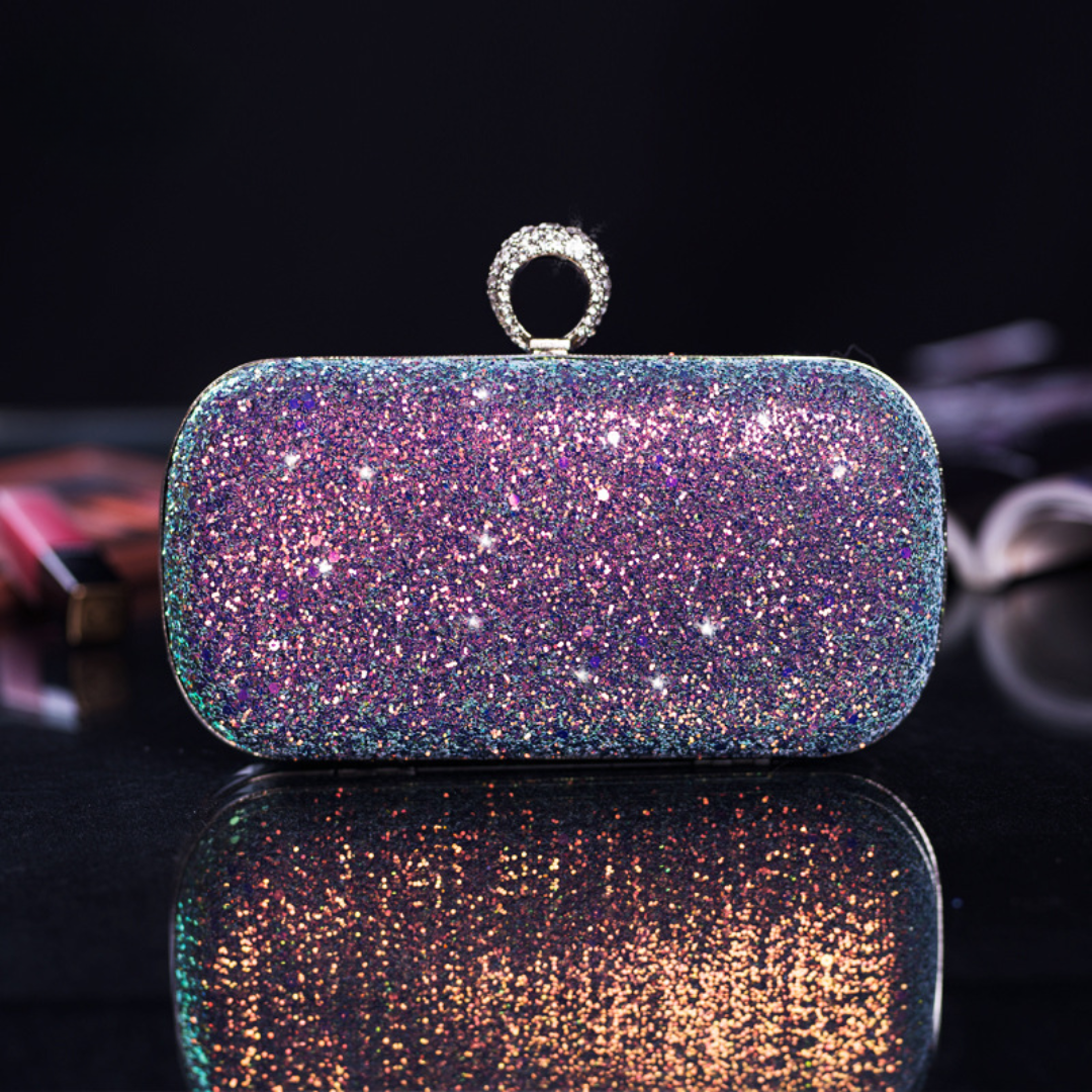 Creative Sequined Evening Clutch