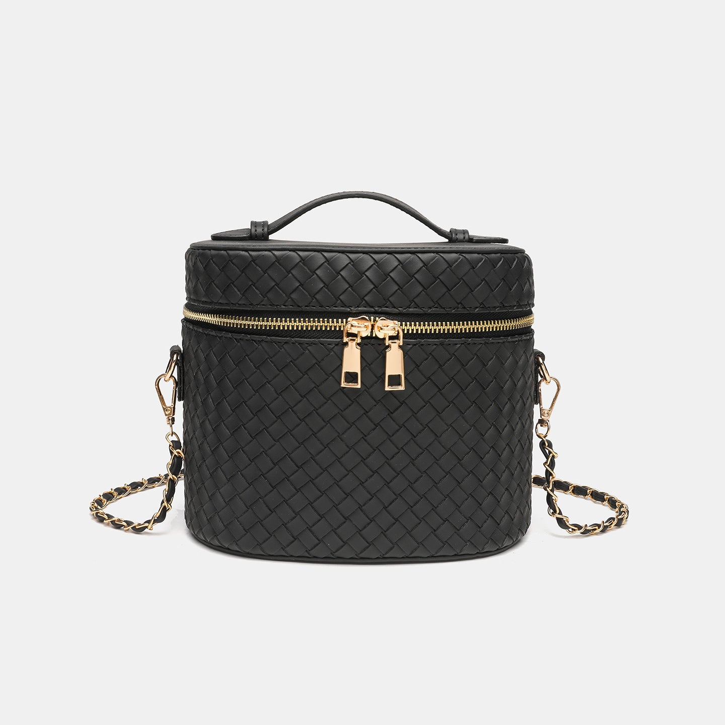 Luxe Woven Vanity Cosmetic Bag