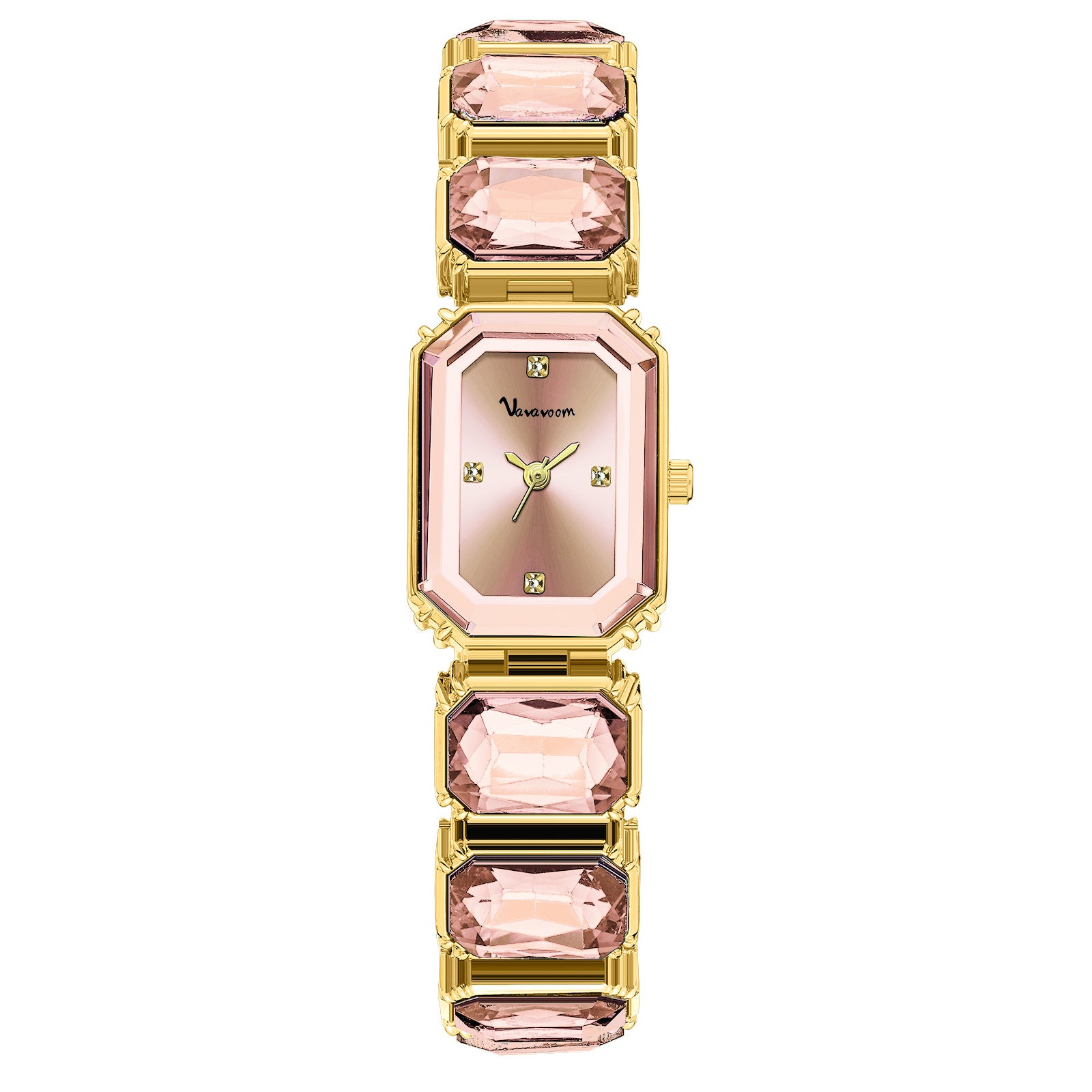 Emerald Luxe Gemstone Women’s Watch
