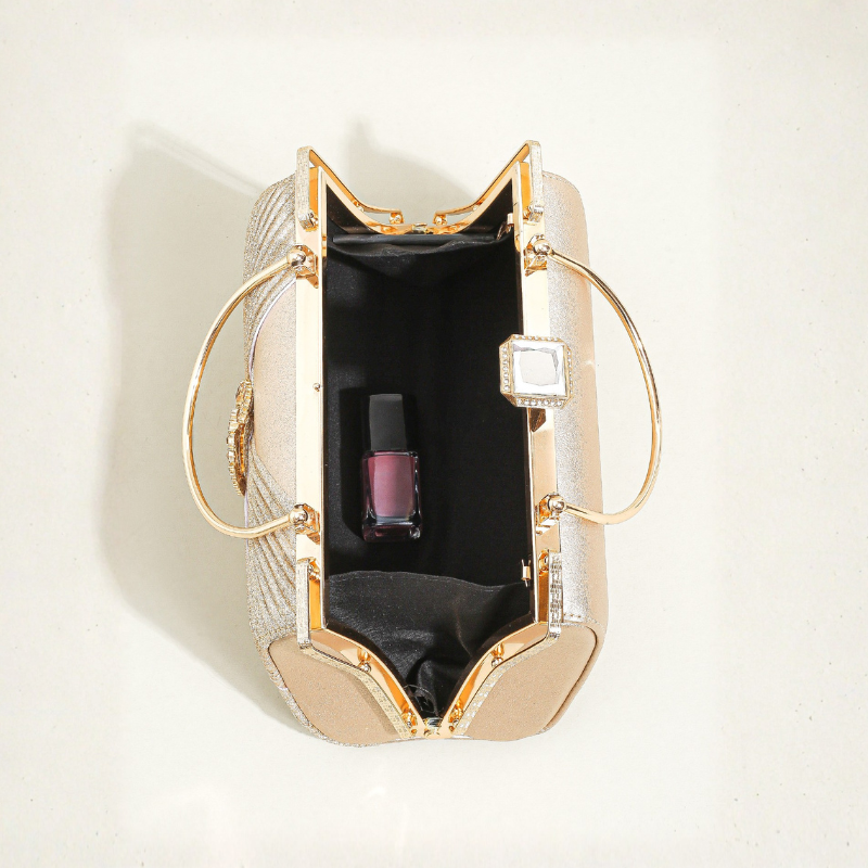 Lustrella Rhinestone Clutch