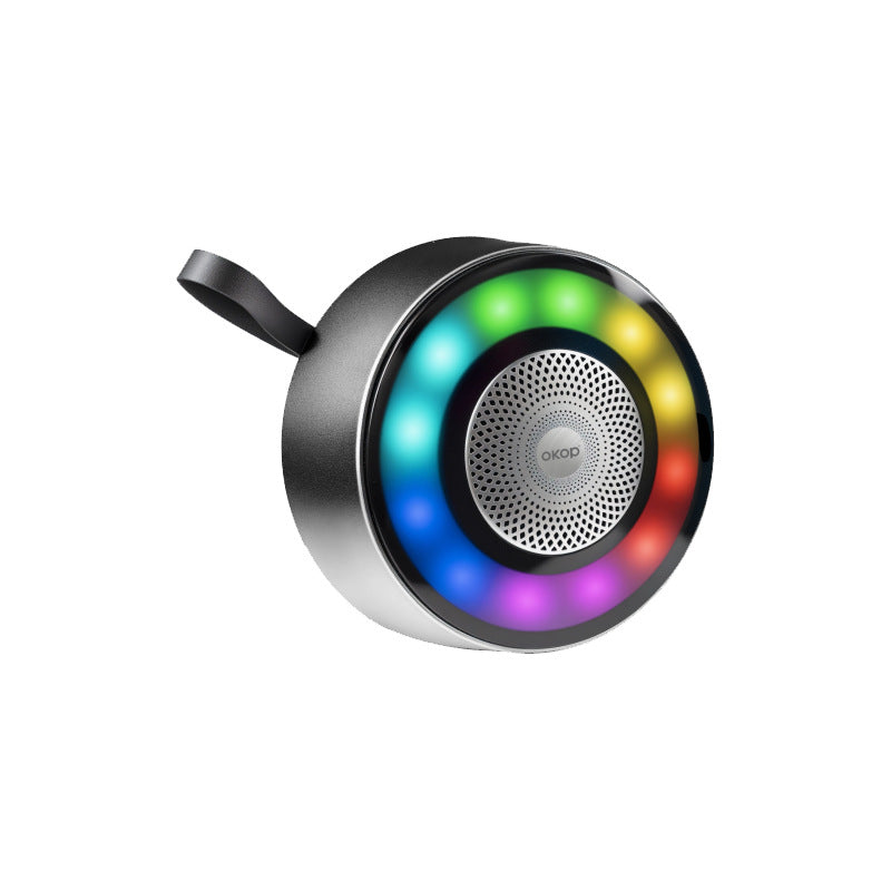 Mini Metal Bluetooth Speaker with RGB Lights
