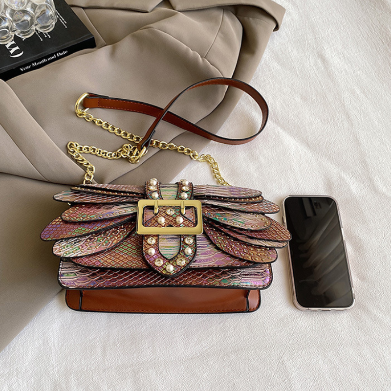 Serpelle Patch Crossbody Bag