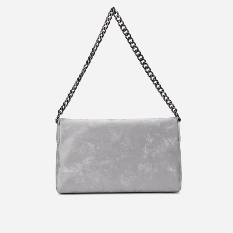 Silkara Satin Fold Shoulder Bag