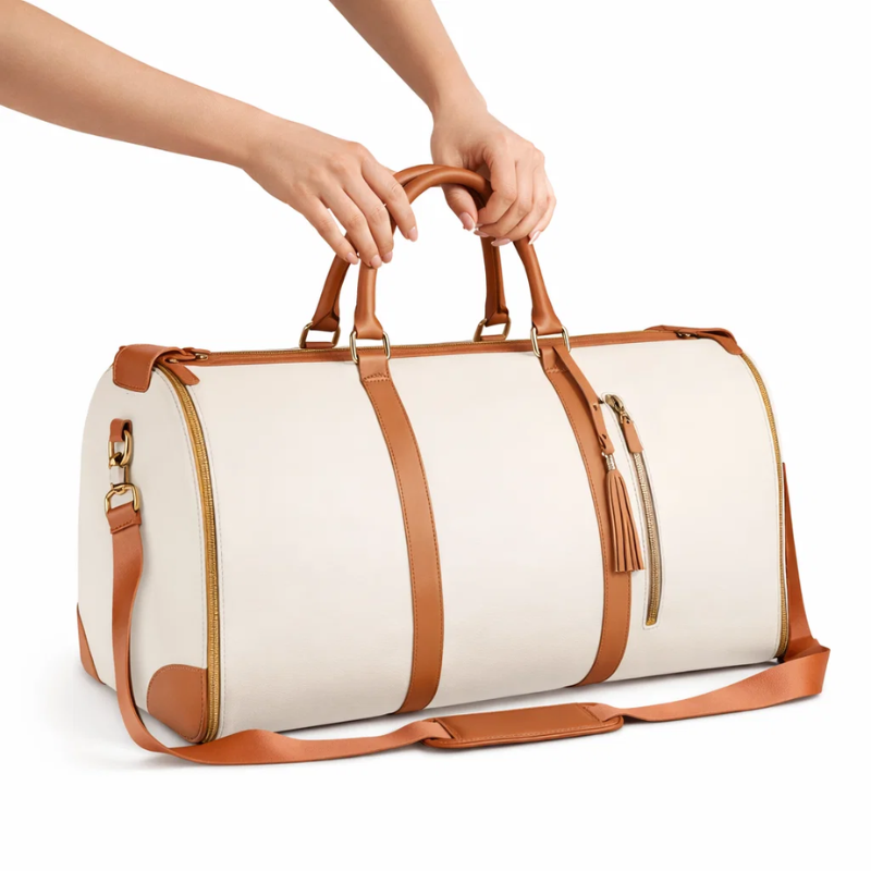 Folding Suit & Storage Duffle Travel Bag for Men