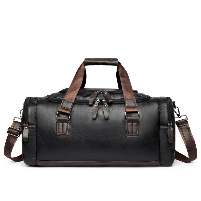 Vantro Leather Duffle Bag