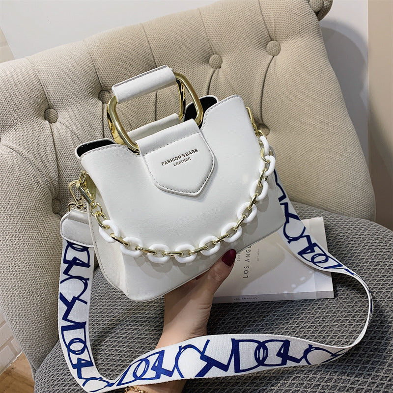 Chain Bucket Crossbody Bag