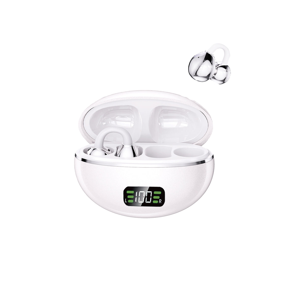Pulse Clip Open-Ear Bluetooth Earphones