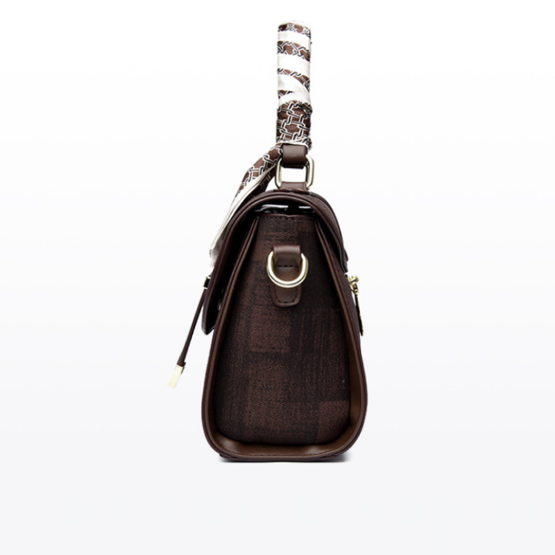 Vintage Scarf Luxe Handbag