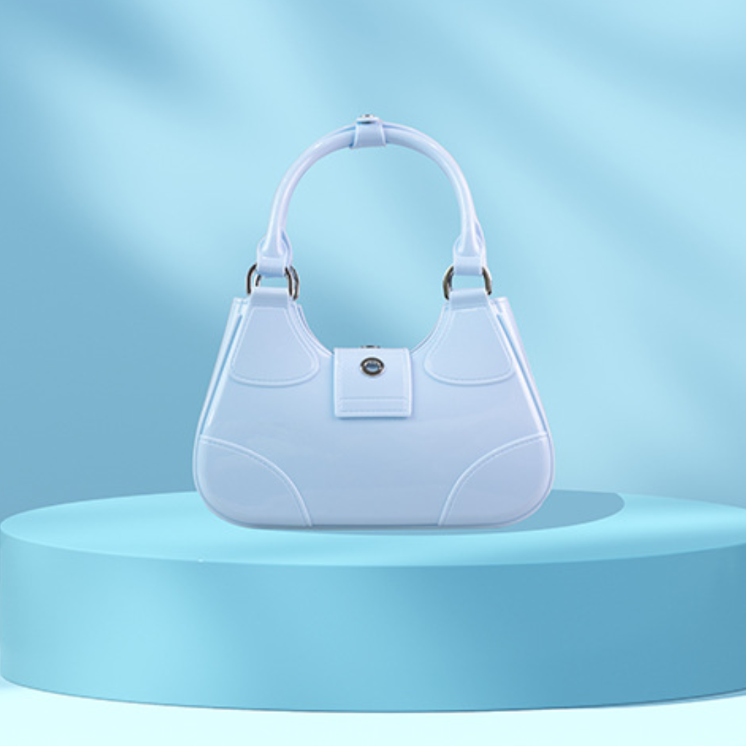 Jelly Style PVC Mini Square Underarm Bag