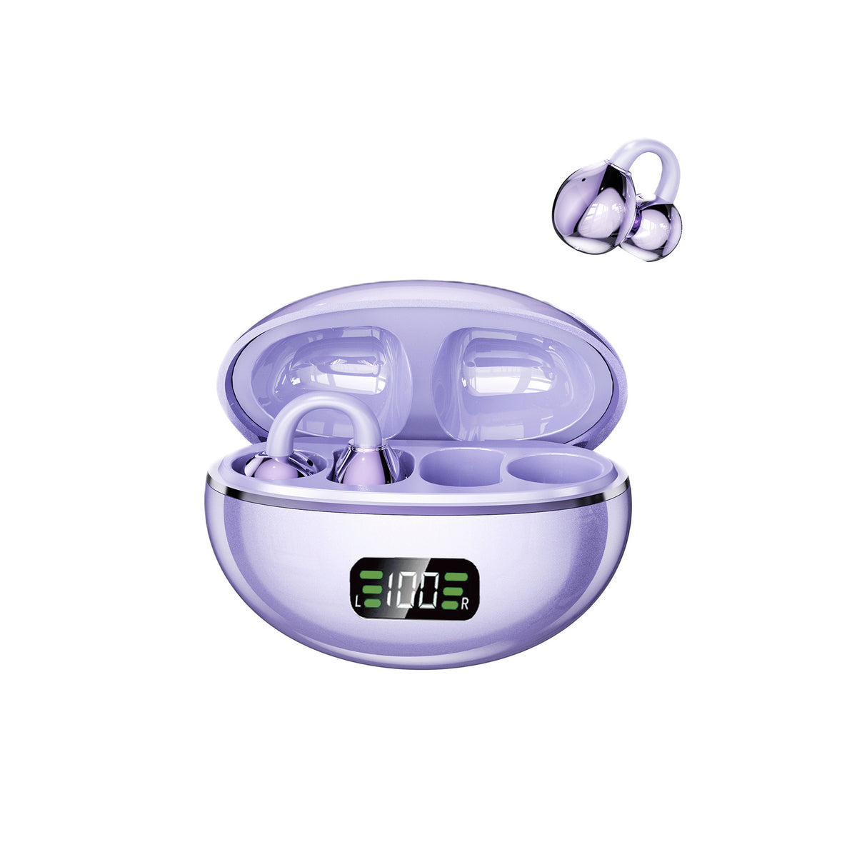 Pulse Clip Open-Ear Bluetooth Earphones