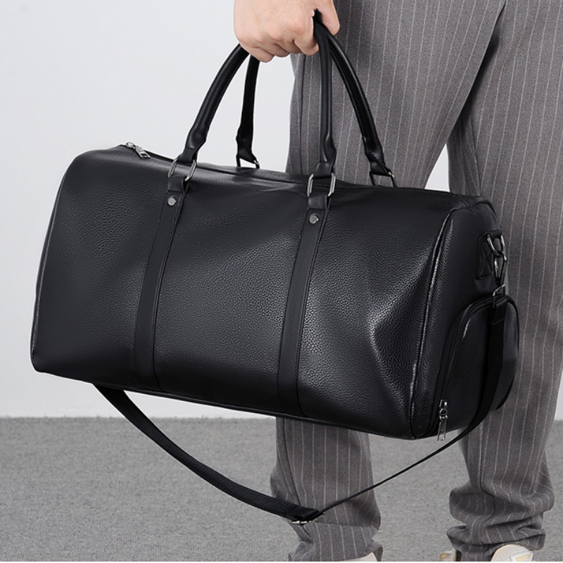 Men's Fashion Fitness Duffle Bag with Wet/Dry Separation