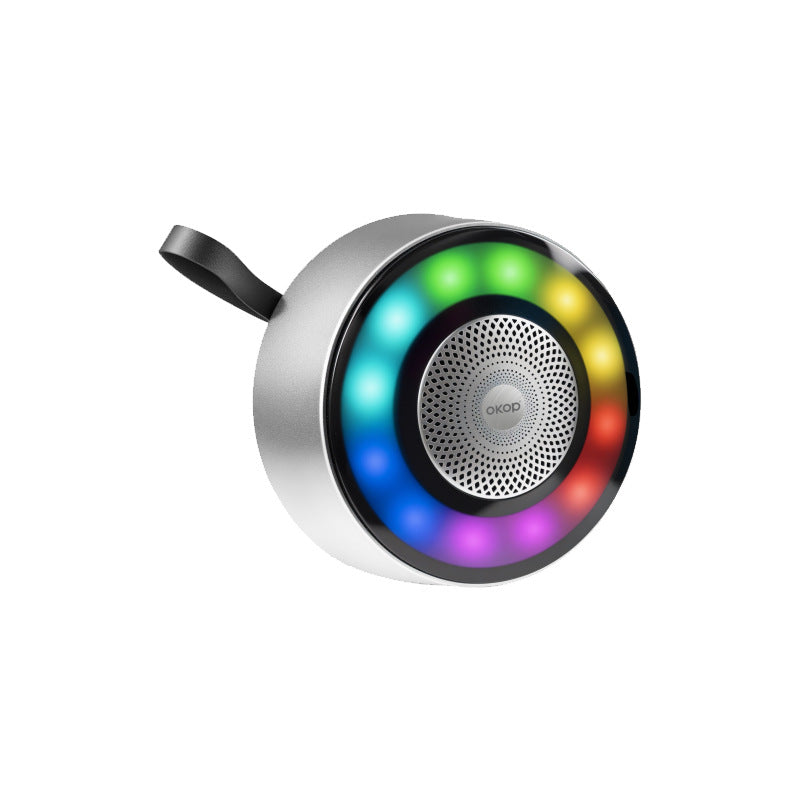 Mini Metal Bluetooth Speaker with RGB Lights