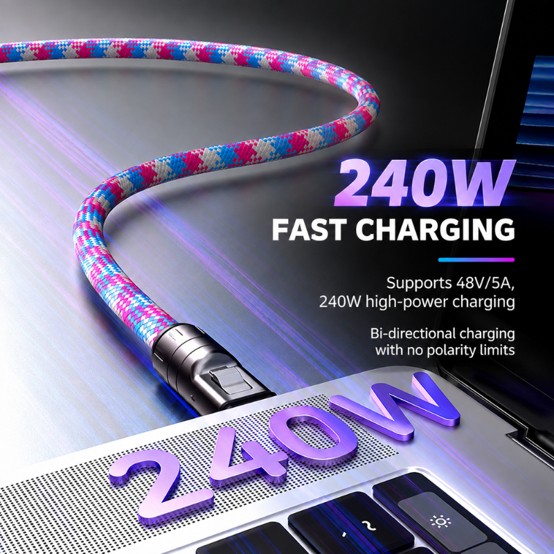 USB-C Lanyard Charging Cable