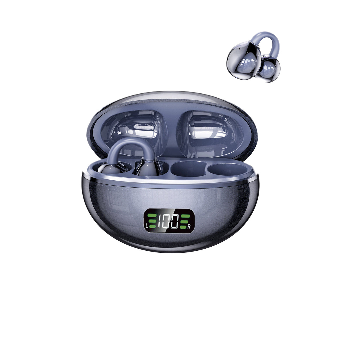 Pulse Clip Open-Ear Bluetooth Earphones