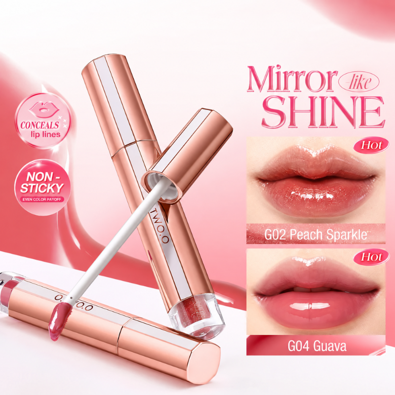 Aqua Mirror Shine Lip Gloss