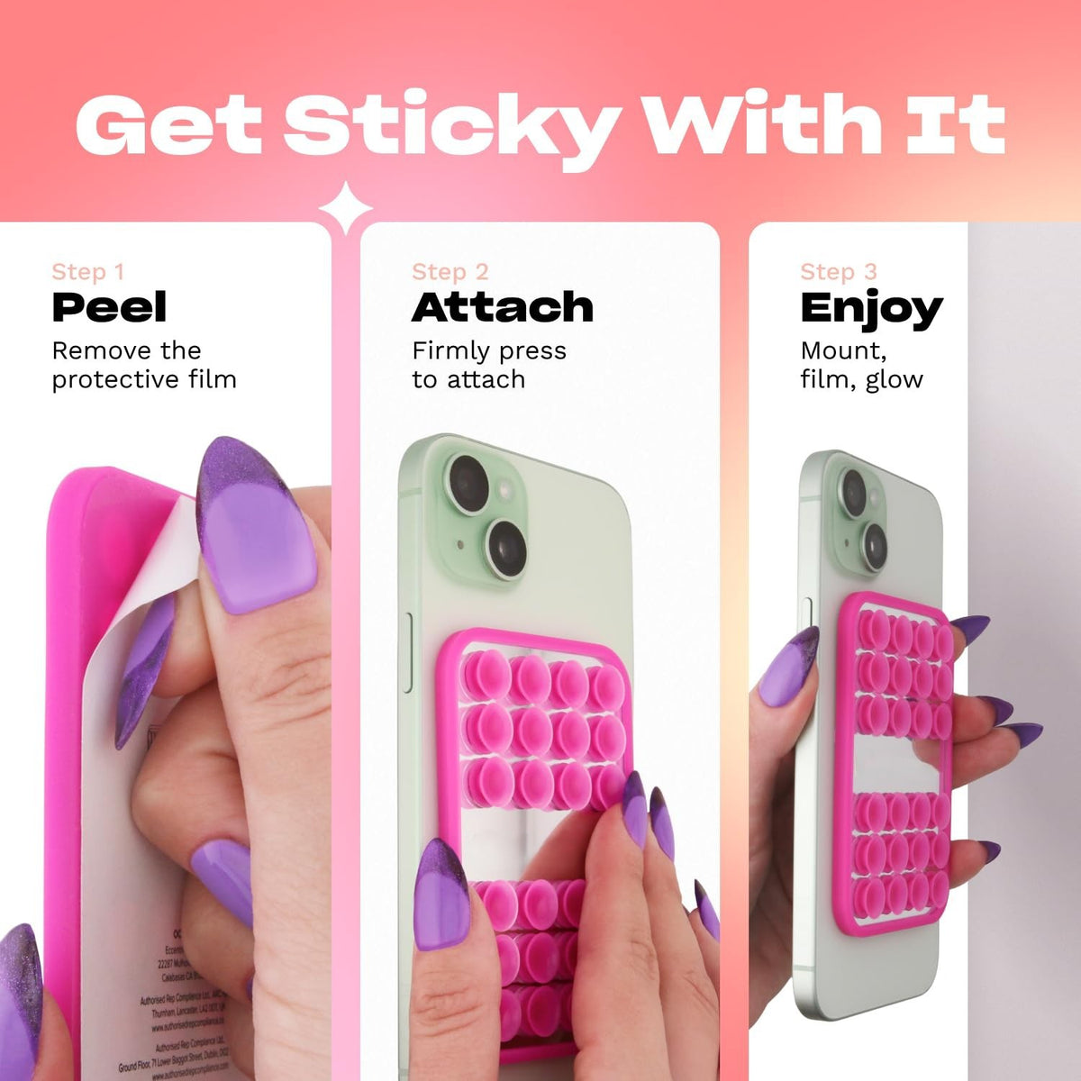 Snap Scene Phone Mirror Mount