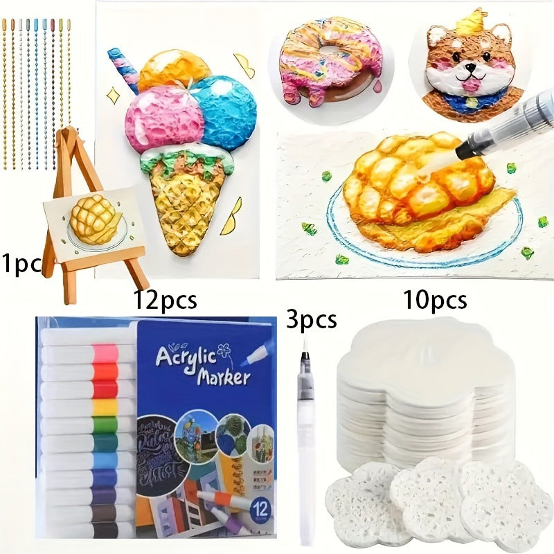 Magic Foam Texture Painting Kit