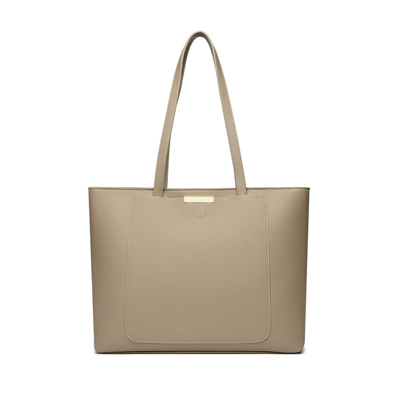Women's Sleek Textured Top-Handle Shoulder Bag