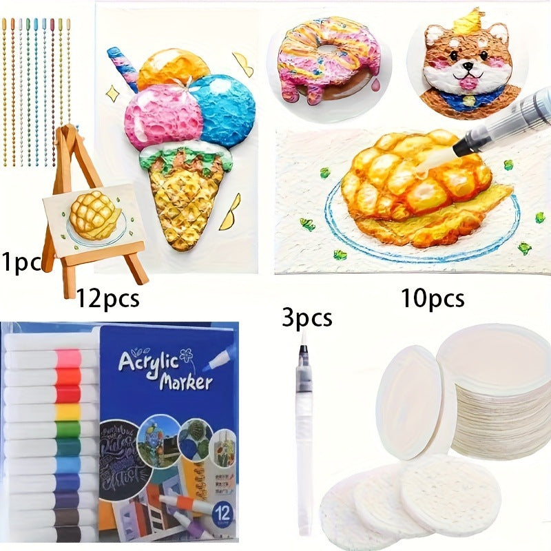 Magic Foam Texture Painting Kit