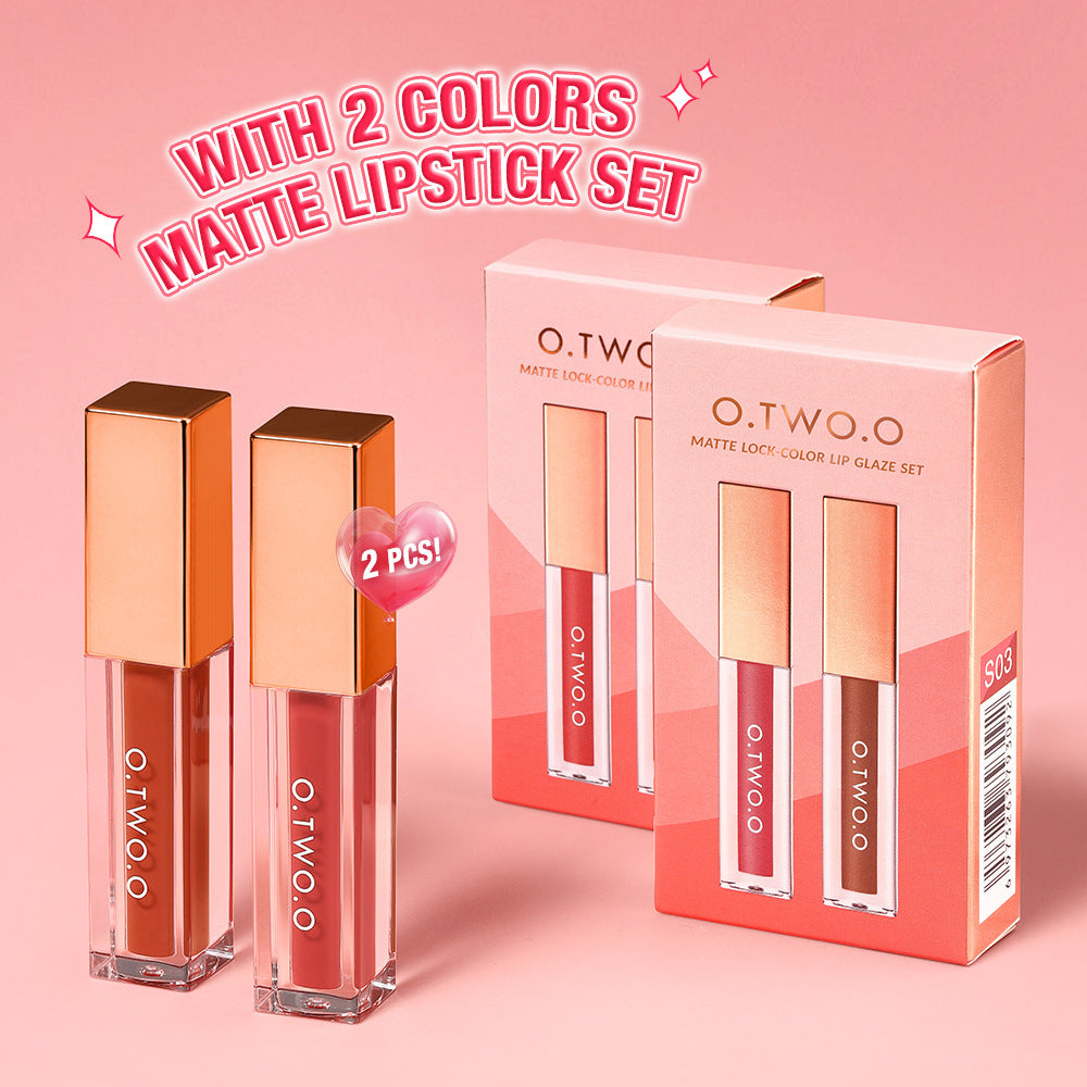 Dual Tone Matte Lip Glaze Set