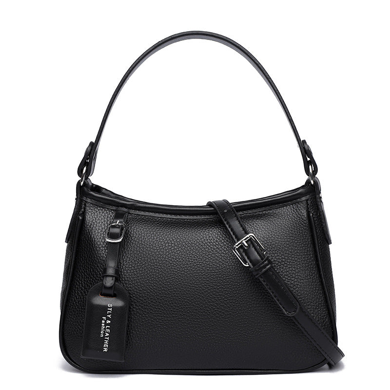 Top Grain Leather Shoulder Bag