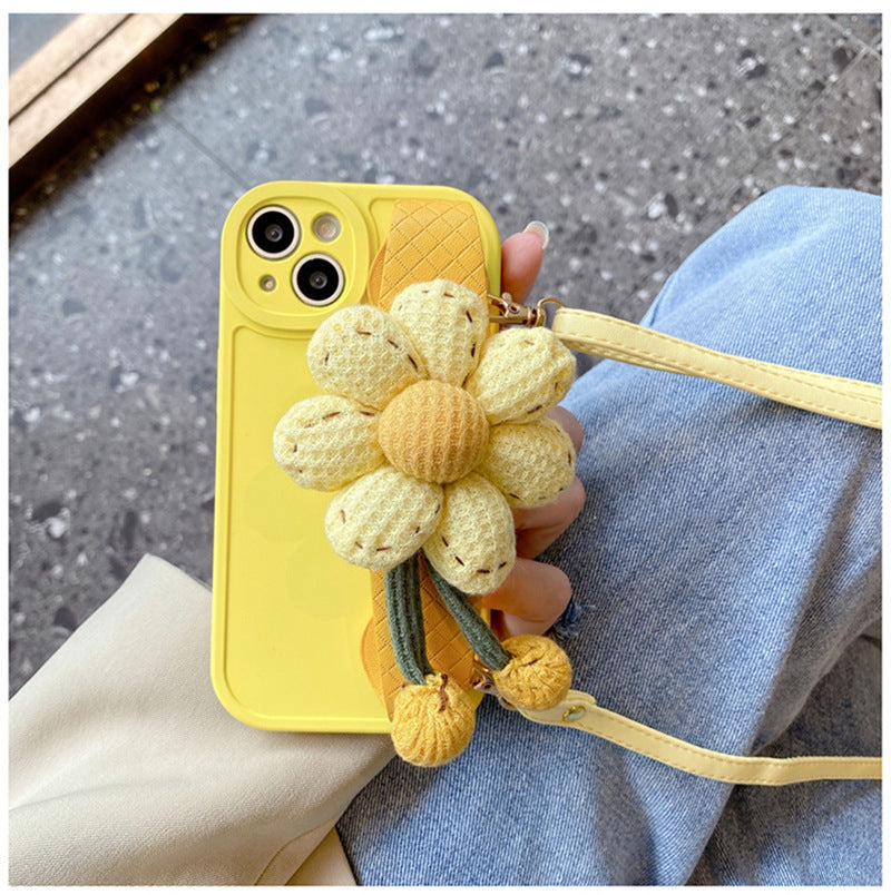 Flora Charm Wristband iPhone Case