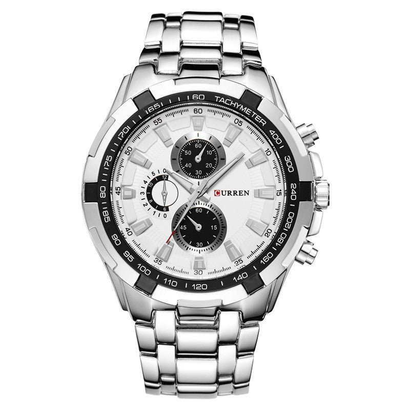 Veyron Elite Stainless Steel Men’s Watch