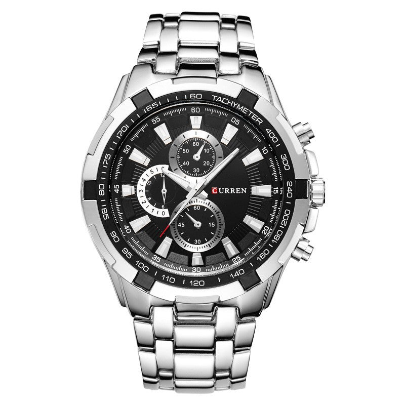 Veyron Elite Stainless Steel Men’s Watch