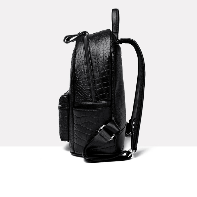 Crocodile Noir Backpack