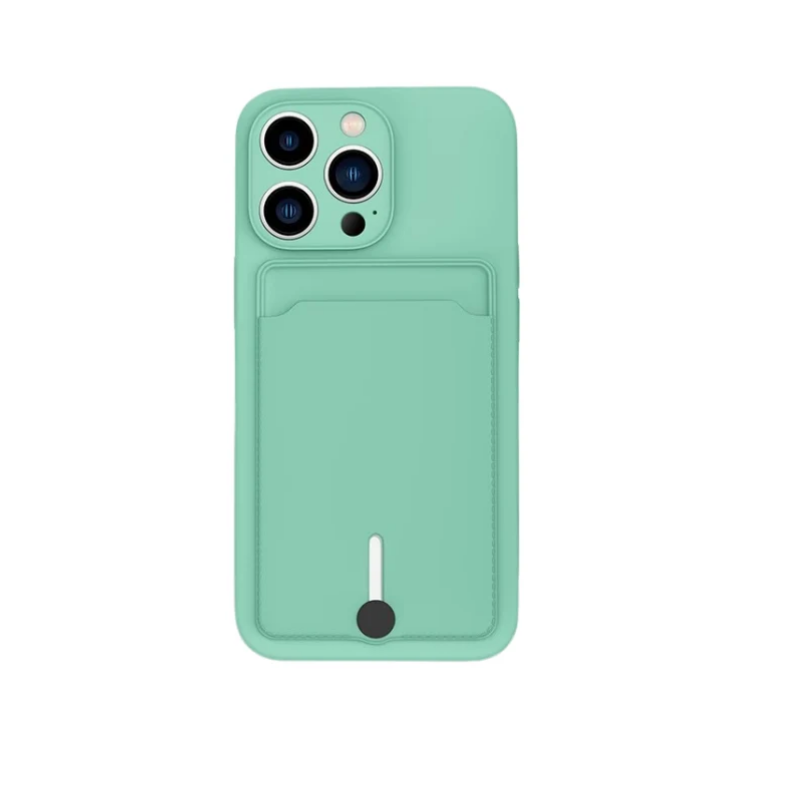 Voltix CardSlot Silicone Magnetic iPhone Case