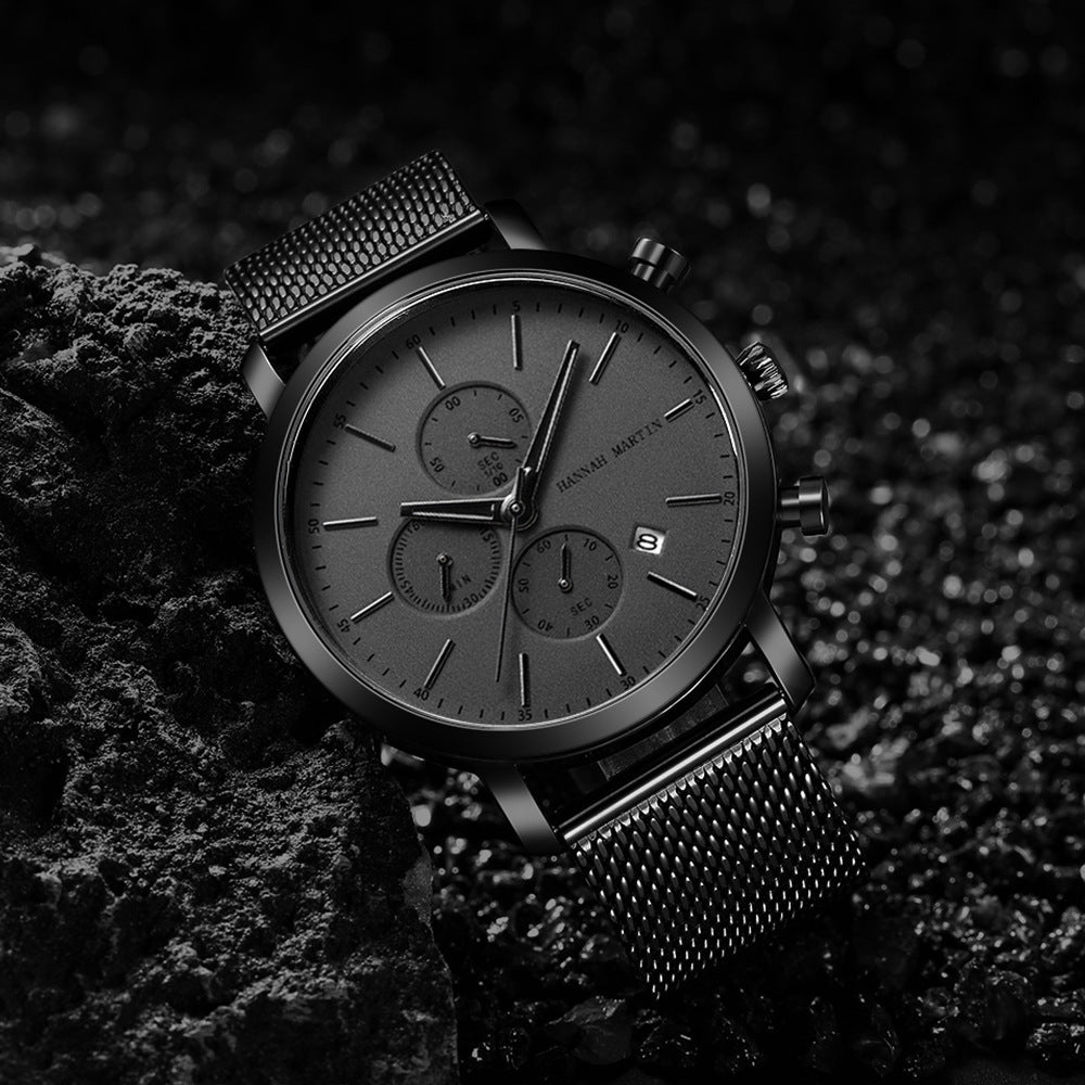 Noiris Calendar Mesh Watch